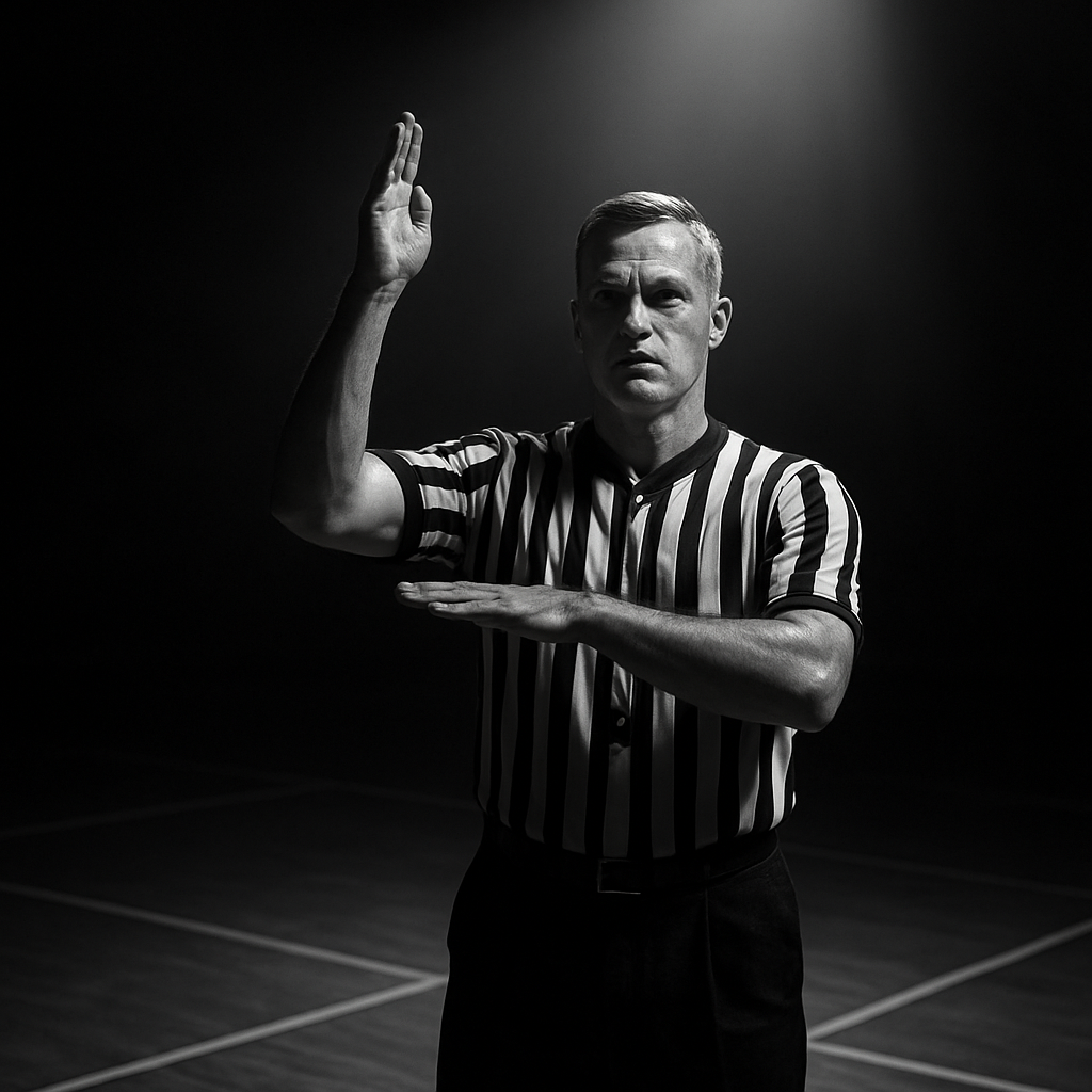 Árbitro de baloncesto